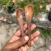 Brown wooden Tea spoon - 1 Piece